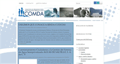 Desktop Screenshot of comda.org.mx