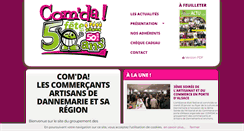 Desktop Screenshot of comda.fr